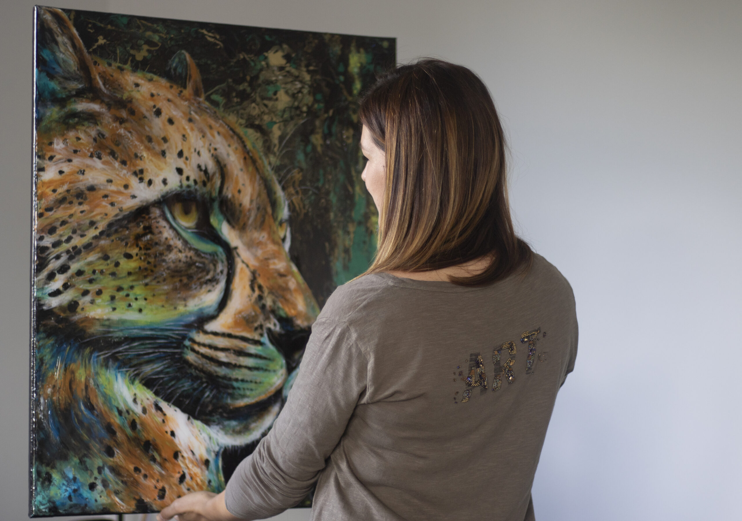 Sandrine Krun Artiste Peintre Alsace strass art gallery